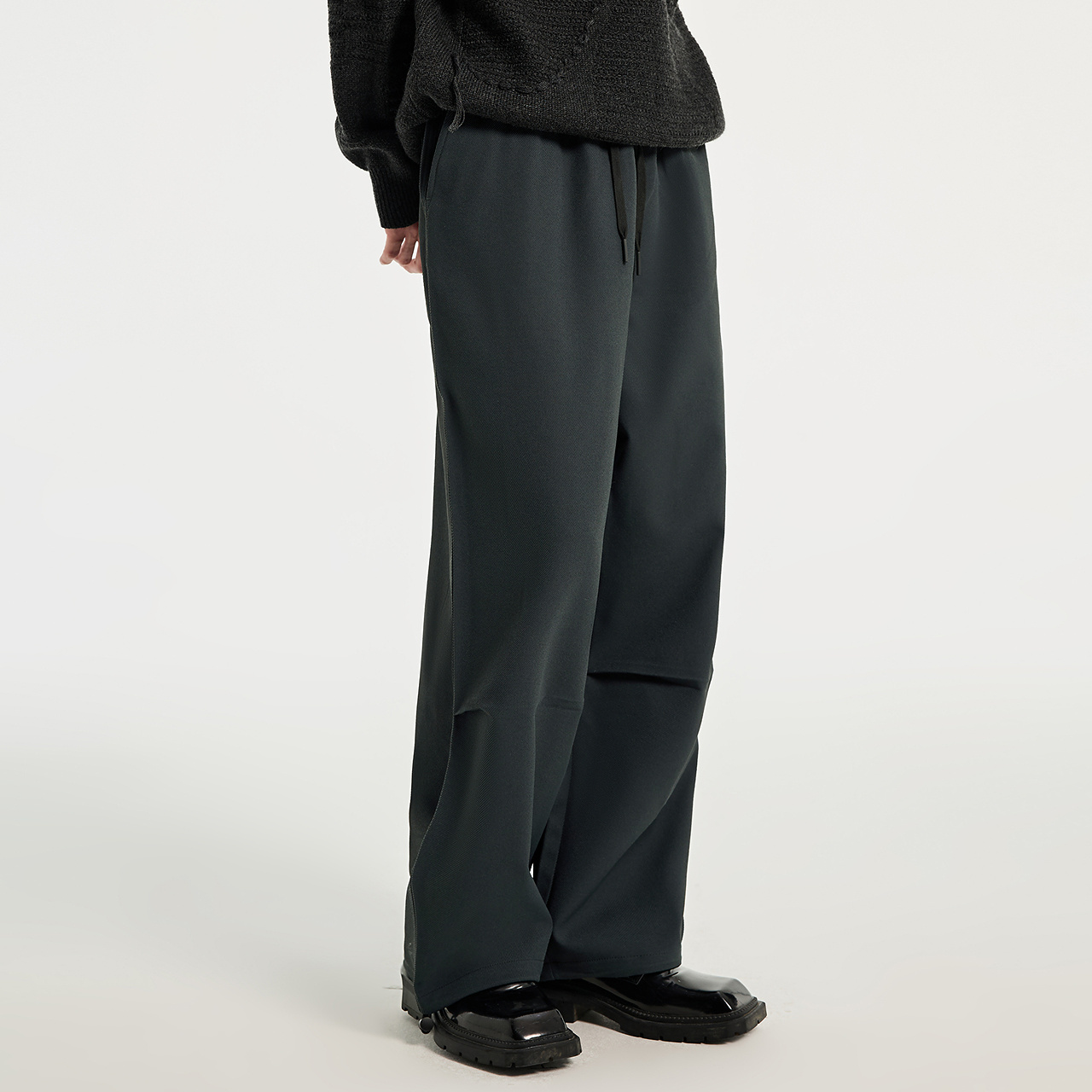 商场同款流石男装宽松工装长裤子