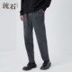 灯芯绒时尚 长裤 华夫格休闲裤 2026年春季 流石男装 加厚款 男士 新款 子