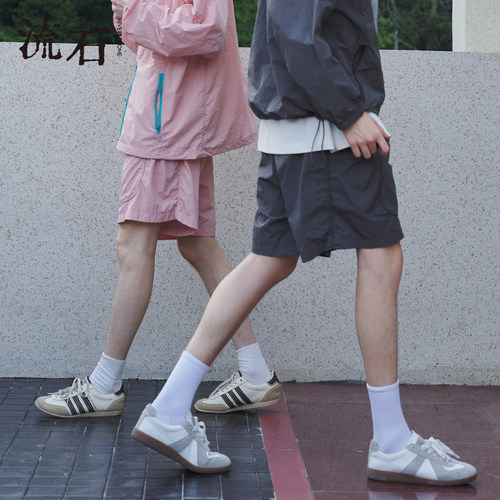 商场同款流石男装轻量防晒短裤子