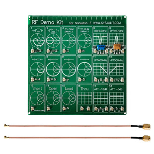 射频测试板 衰减器 矢网测试 滤波器 NanoVNA Kit Demo HAM