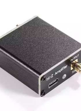 高阻抗放大器用于环形天线1-300MHZ SDR对讲机小环天线HackRF One