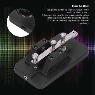 DM901发声电键自动键发报机练习器振荡器摩尔斯电码短波无线电CW