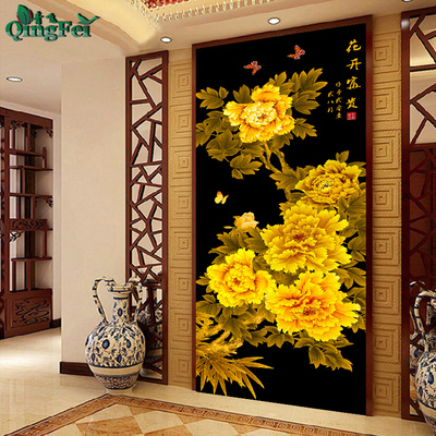 青飞简约现代客厅玄关