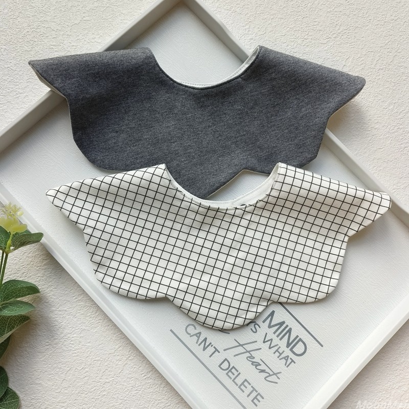 呵儿特纯棉加宽防水口水巾