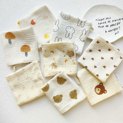 婴儿a类纯棉纱布手帕洗脸擦汗