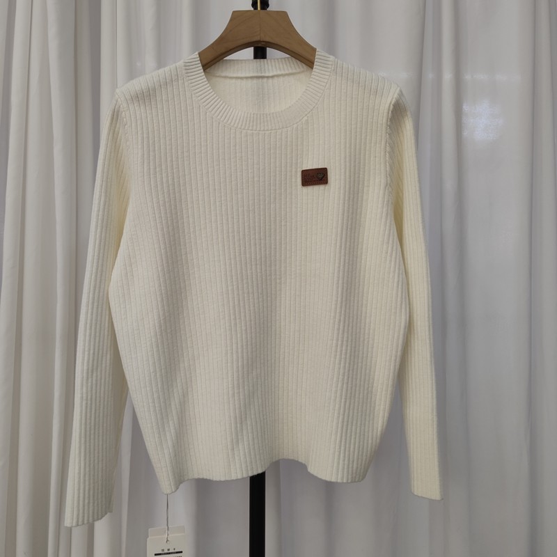 58338春季新款女圆领长袖针织衫毛衣套头打底衫纯色简约百搭,女装/女士精品,毛针织衫,淘宝优惠券,粉丝福利购,淘宝优惠卷