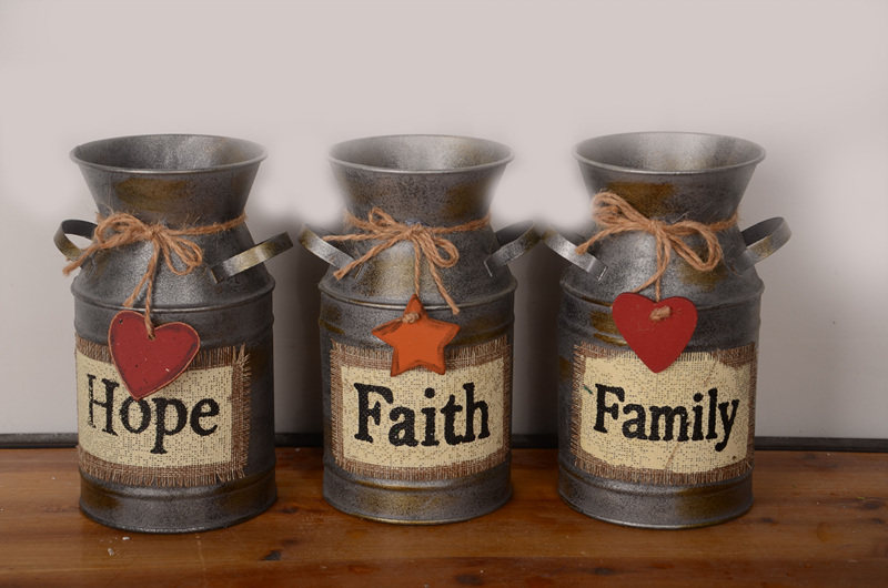 originality star love Pendant Rust Tin cans Sepia Retro Storage Floral organ vase gardening Decorationin the Home accessories , Vase/Flower/Artificial flowers/Imitation jewelry , Flower/Vase , Flower pot bottles  category - from Buy2taobao.com to provide professional Taobao agent buy service