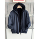 ALIN 夹克外套 意大利防水面料进口獭兔绒连帽男士 男装 鼎级LP