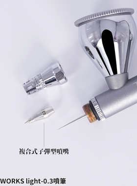 MADWORKS  LIGHT系列0.3/0.5mm 新款喷笔--第二批5月出货