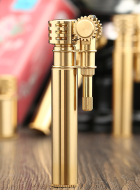 日本WIN煤油打火机防风个性纯铜煤油打火机老式砂轮原铜拉丝密封