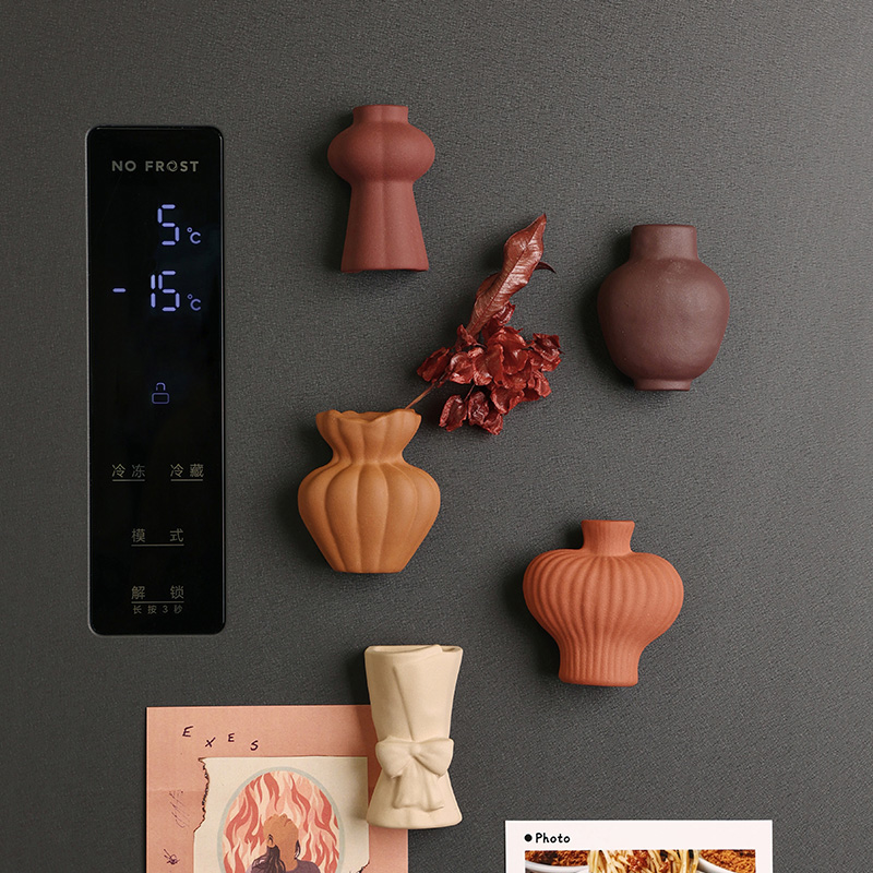 【美拉德】贝汉美陶瓷花瓶冰箱贴