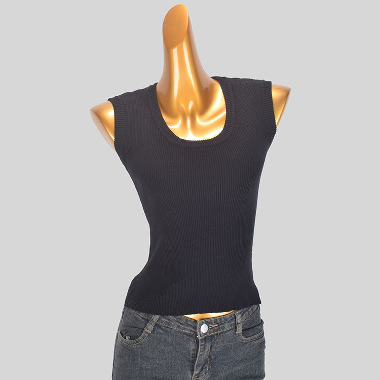 法式新款纯色吊带背心女春秋2025泫雅内搭修身短款无袖打底衫上衣