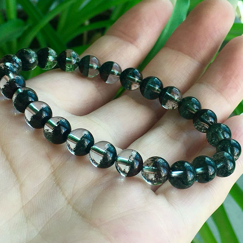 魅晶天然水晶晶体通透绿幽灵聚宝盆手链,饰品/流行首饰/时尚饰品新,手饰/手串,淘宝优惠券,粉丝福利购,淘宝优惠卷