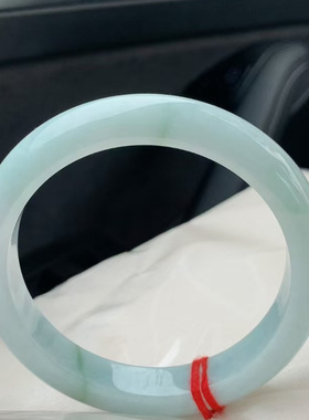 魅晶天然水晶晶体通透绿色冰透手镯