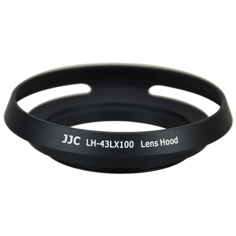 JJC适用松下相机遮光罩DMC-LX100 LX100II LX100M2徕卡D-LUX TYP 109 D-LUX 7镜头保护罩 数码相机配件