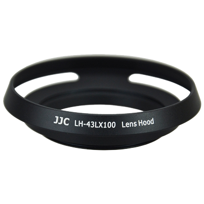 JJC适用松下LX100遮光罩DMC-LX100 LX100II LX100M2相机遮光罩徕卡D-LUX TYP 109 D-LUX 7镜头保护罩 配件