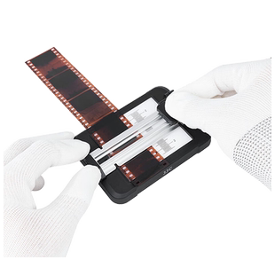 JJC胶卷裁片器120 135菲林胶片底片负片切割器 幻灯片胶卷切割器35mm胶卷裁切器铝合金滑轨整齐切割带LED灯