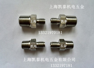 。304不锈钢外丝变径接头M12X1.25转外M12 M10 M14 M16 M18 M20X1