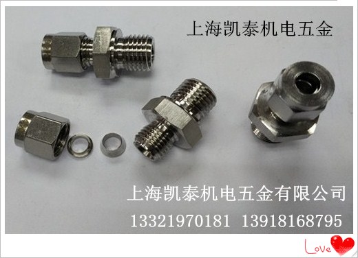 304不锈钢外丝卡套接头 M14X1.5-3-4-6-8-10-12-6.35mm 直通终端 全屋定制 台面 原图主图