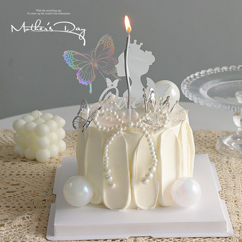 三八妇女节蛋糕装饰背影女神插件