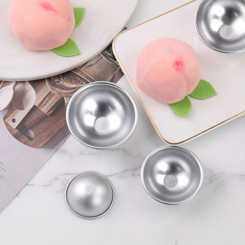 雪媚娘阳极铝合金球形烘焙模具