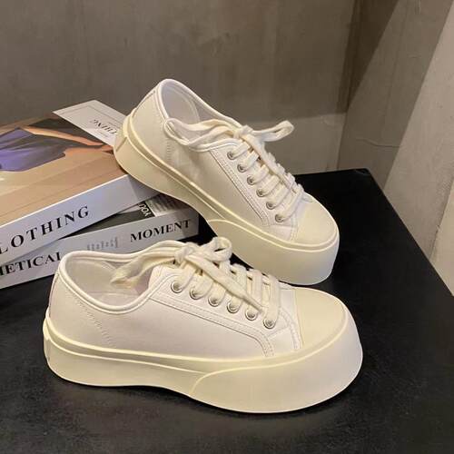 丑萌大头鞋女厚底休闲板鞋