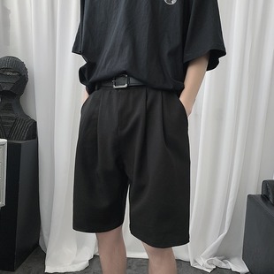 復(fù)古高街潮牌短褲 男夏季 新款 寬松潮流歐美五分休閑褲 美式 25春季
