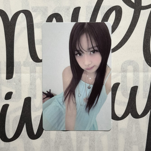 aespa 吒 吉赛尔小卡正品 giselle 青衣梨 伊周杂志卡片韩娱明星