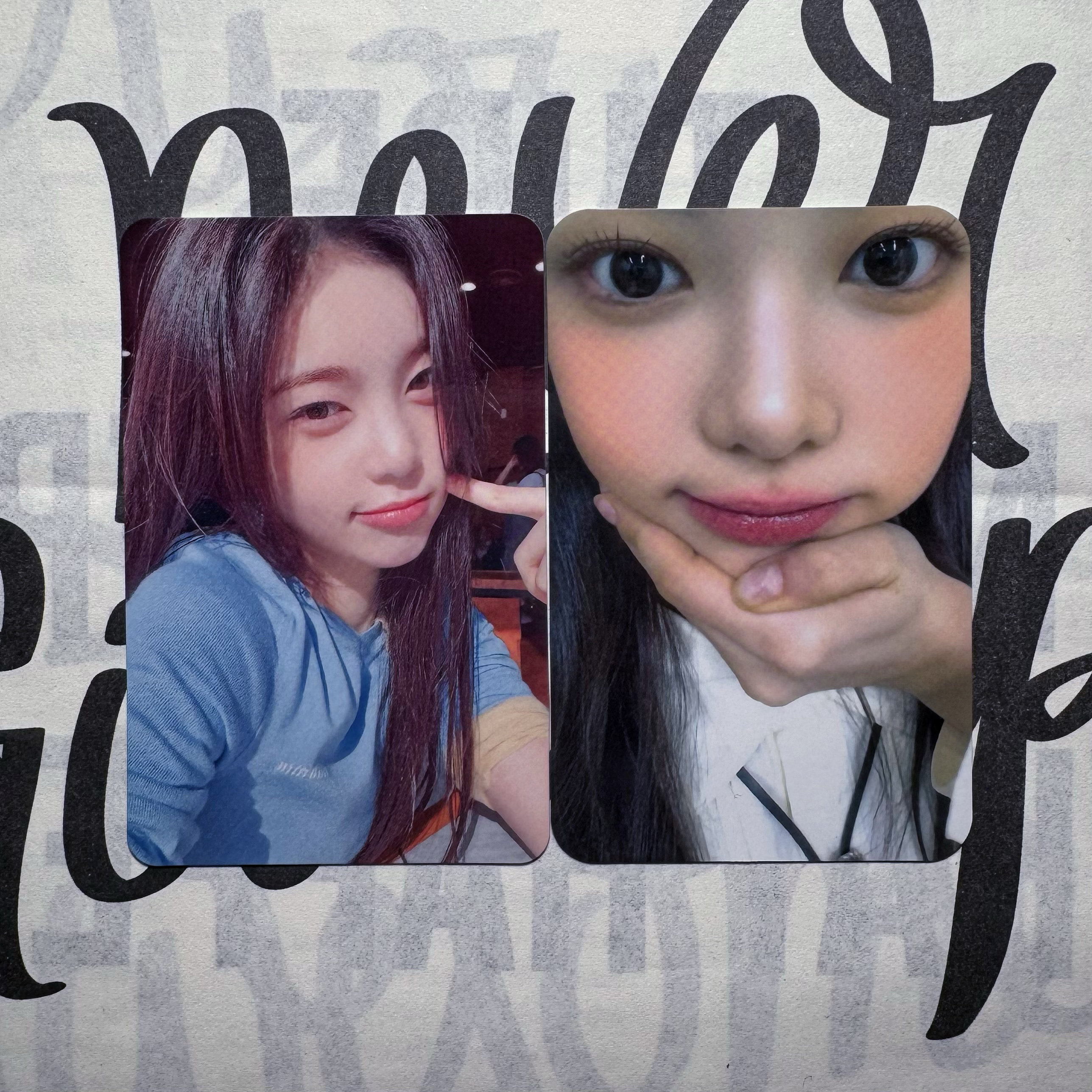 IAN小卡正品 H2H郑伊安 心妹sm新女团dmm7明星周边卡片送闺蜜礼物