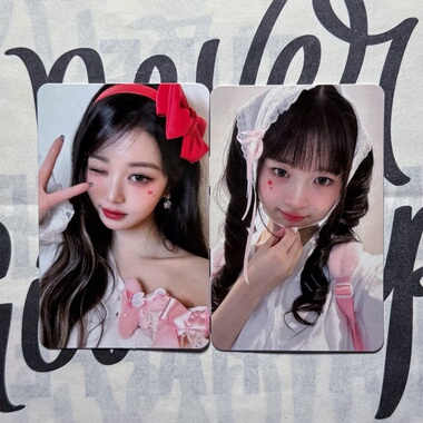 首发ive小卡正版官方真卡 中文卡背特典卡 sr3.0签售 比耶圆sr3怜