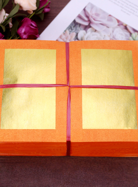 潮汕风俗物品钱纸 正锡箔礼佛皇金两箔司库王金 大号厚金可司折纸