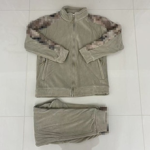 25防寒绒衣裤男冬季彩色双面奥粒绒加厚卡其色外套保暖套装