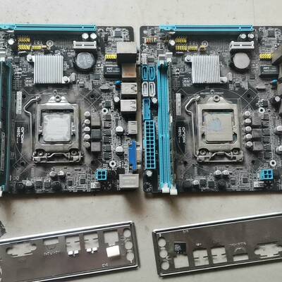 议价H81C主板 十CPU1840十4G内存，有2张，实物图