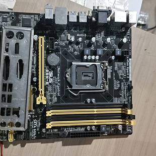 议价华硕B85M-E主板 原装拆机 四个内存接口