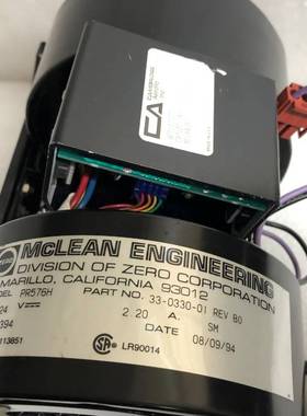 议价ZERO MCLEAN ENGINEERING PR576H