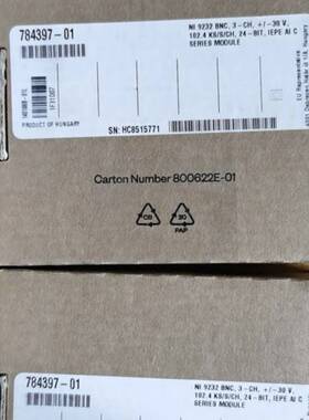 议价全新NI 9232 BNC接口，工程剩余，有意私聊