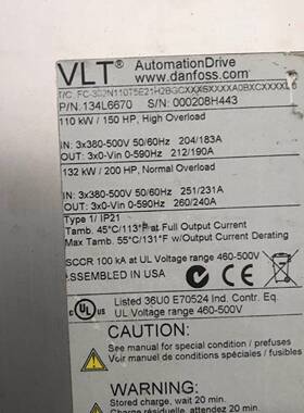 议价丹佛斯FC302N132KW