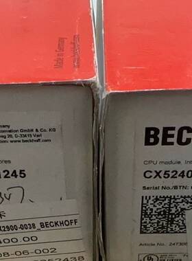 议价倍福PLC模块CX5240-0175/000021245