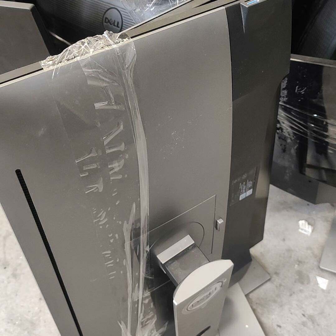议价戴尔U2417H，U2717D碎屏显示器，通电有线，