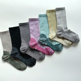 美利奴羊毛袜女无骨缝合户外登山徒步压力跑步运动微瑕疵男女袜子