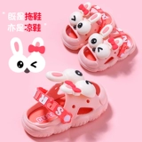 Детские тапочки в стиле Crocs, мужские тапочки подходит для мужчин и женщин, летние нескользящие пляжные мюли для раннего возраста для ванной комнаты, закрытый носок, мягкая подошва