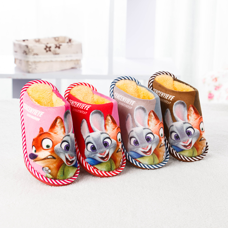 Chaussons enfants en suède pour hiver - Ref 987238 Image 4