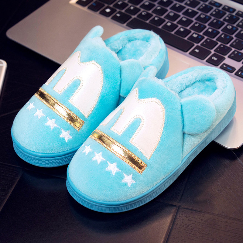 Pantoufles enfants en suède pour hiver - Ref 986593 Image 5