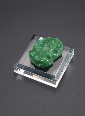 亚克力透明水晶块展示架底座