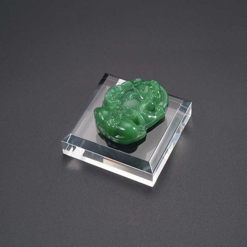 亚克力透明水晶块展示架底座