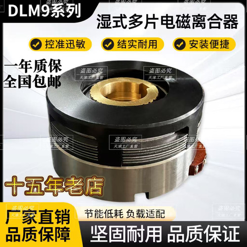 DLM9系列 湿式多片电磁离合器 DC24V通用 沈阳大连数控6150 5085