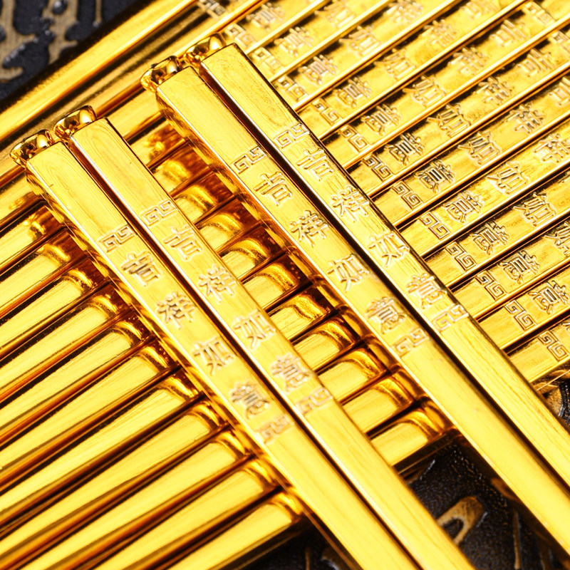 敬神红筷子财神爷关公土地观音仙家仙用供佛斋用黄筷子正红色喜筷