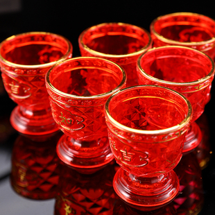 拜神拜拜茶杯酒杯家用仙家供酒杯供水杯佛堂佛前供佛摆件敬神用品