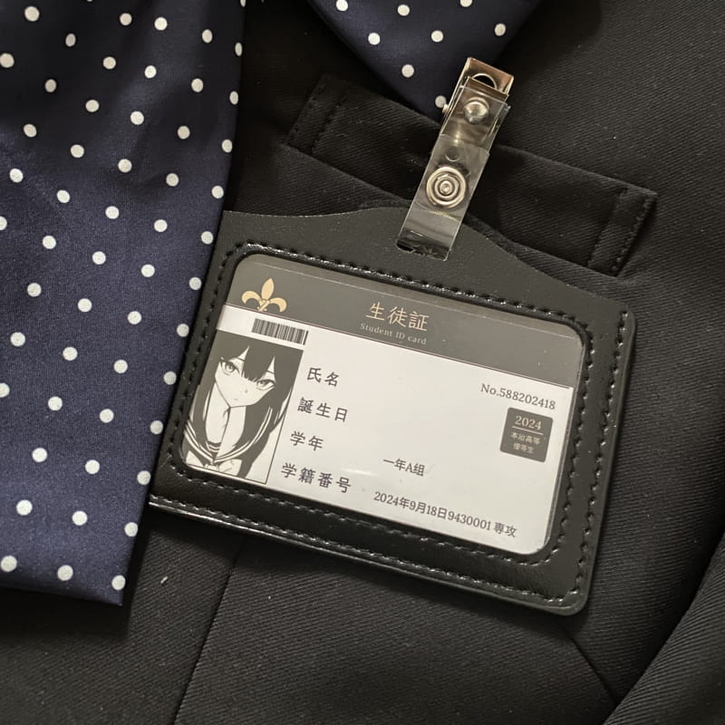 本治高等原创 【生徒证】原创JKDK小物配饰胸牌校卡学生证