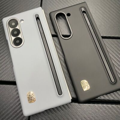 适用三星Z Fold6手机壳纤巧SPen触控笔W25保护套w23槽附手机写笔F9560高档Zfold4大气奢华ZFold5 W24 Zfold3